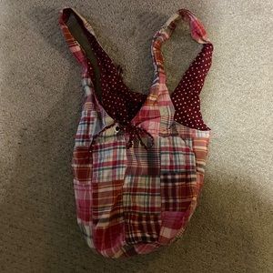 Plaid bag